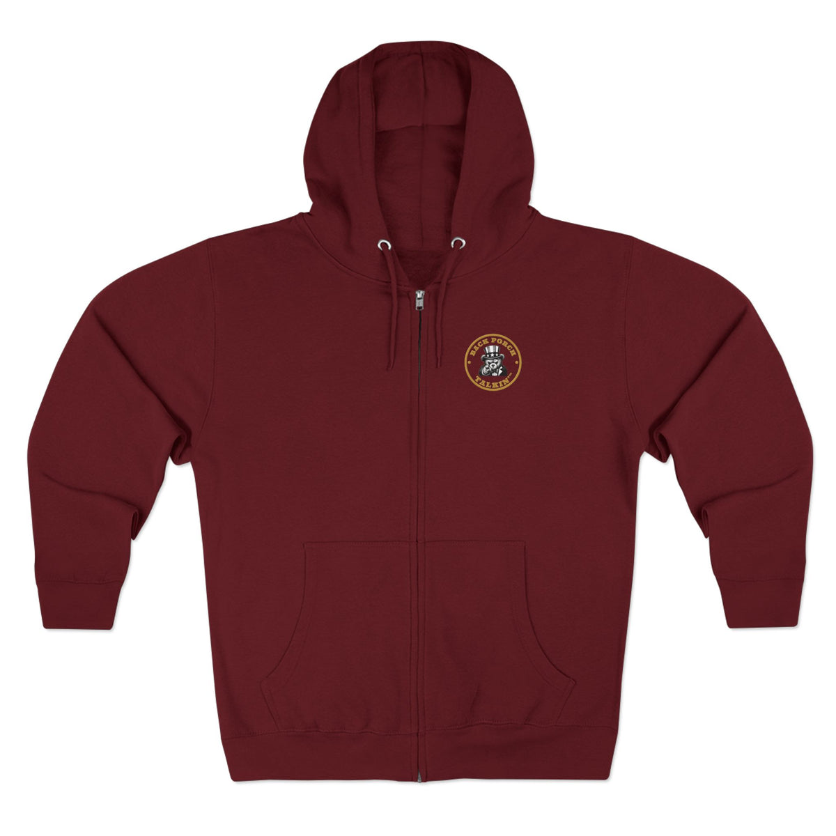 Back Porch Talkin' - Classic Zip Hoodie Male