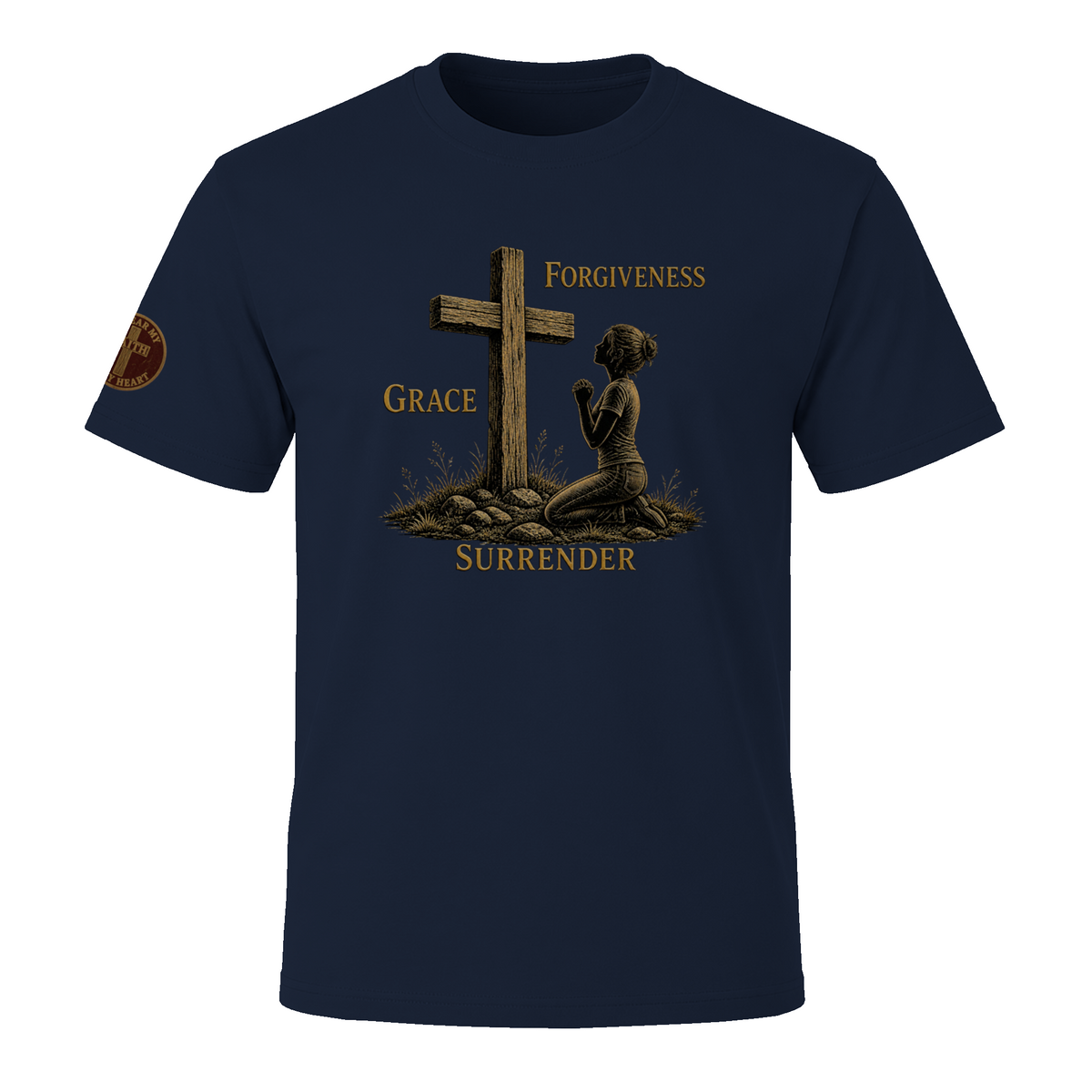 Grace, Forgiveness, Surrender Tee - Back Porch Talkin'