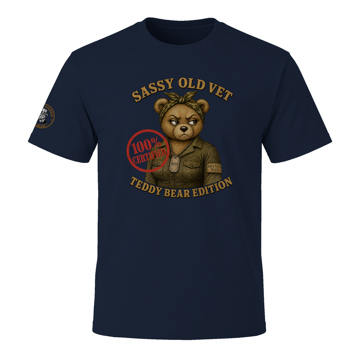 Sassy Old Vet Teddy Bear Edition - Back Porch Talkin'