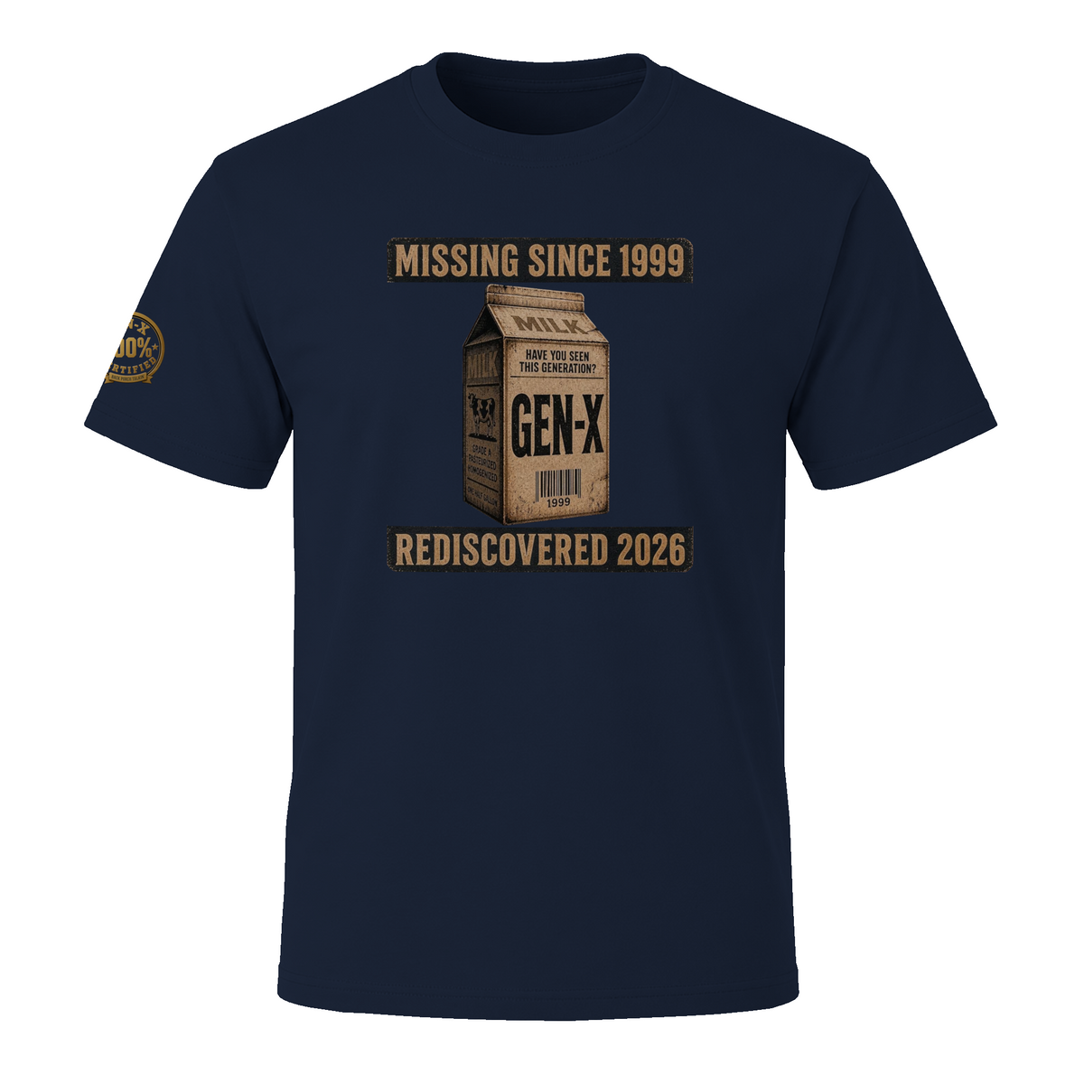 Gen-X T-Shirt, Missing Since 1999, Rediscovered 2026
