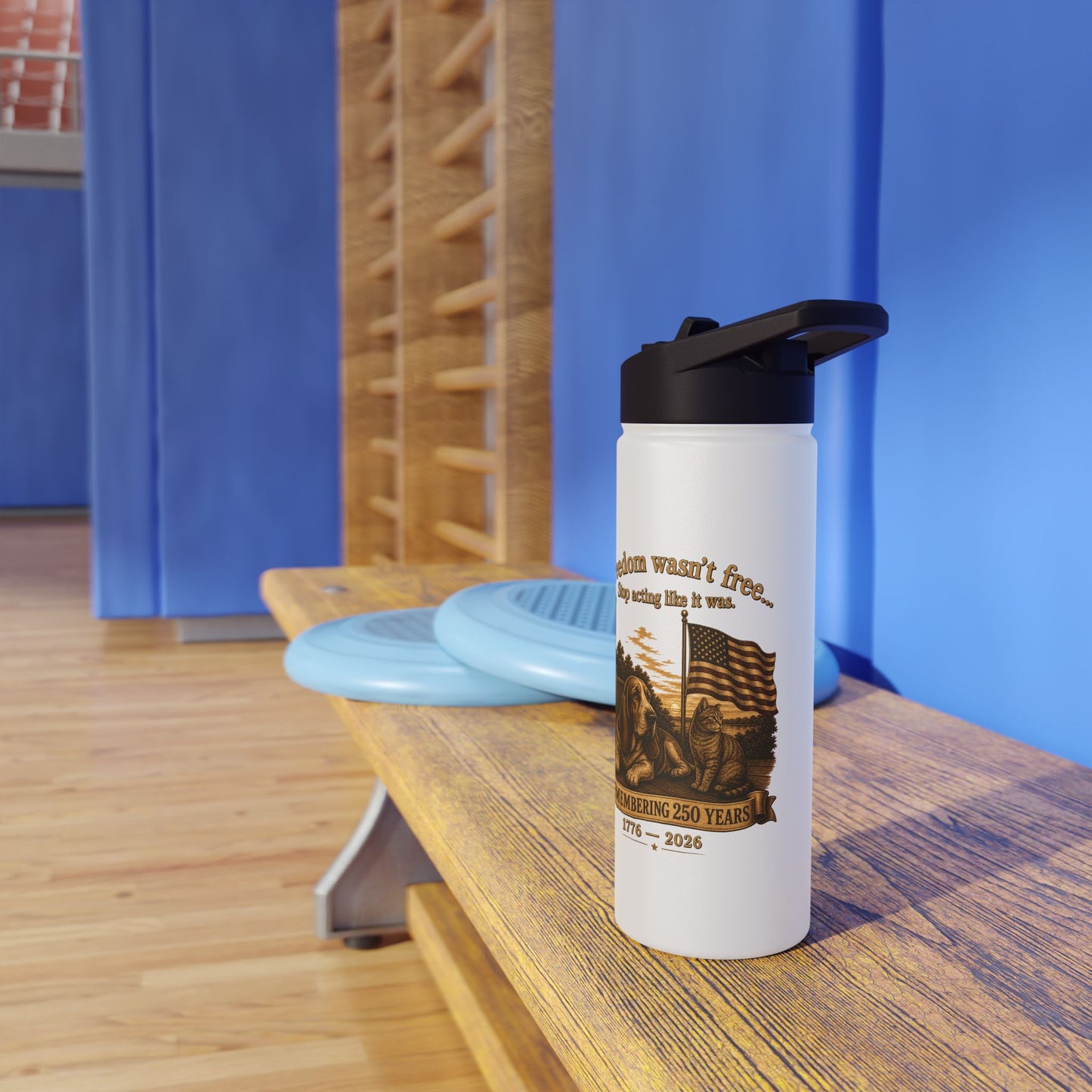 BPTalkin' : Freedom Wasn’t Free (Cat & Hound) | Tumbler (12oz, 20oz & 32oz)