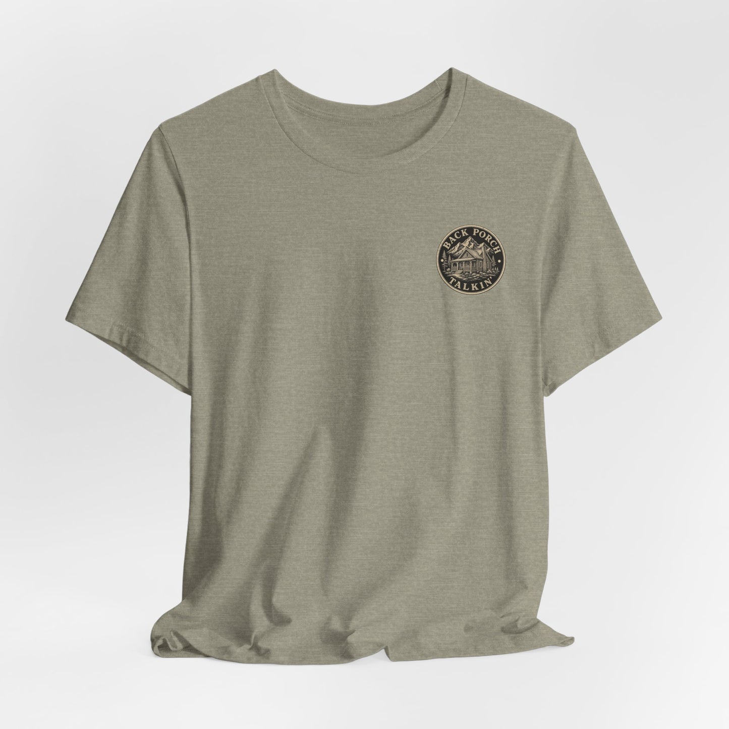 Christian Cross T-Shirt — "But For the New Covenant I Have Eternal Life" Faith Tee