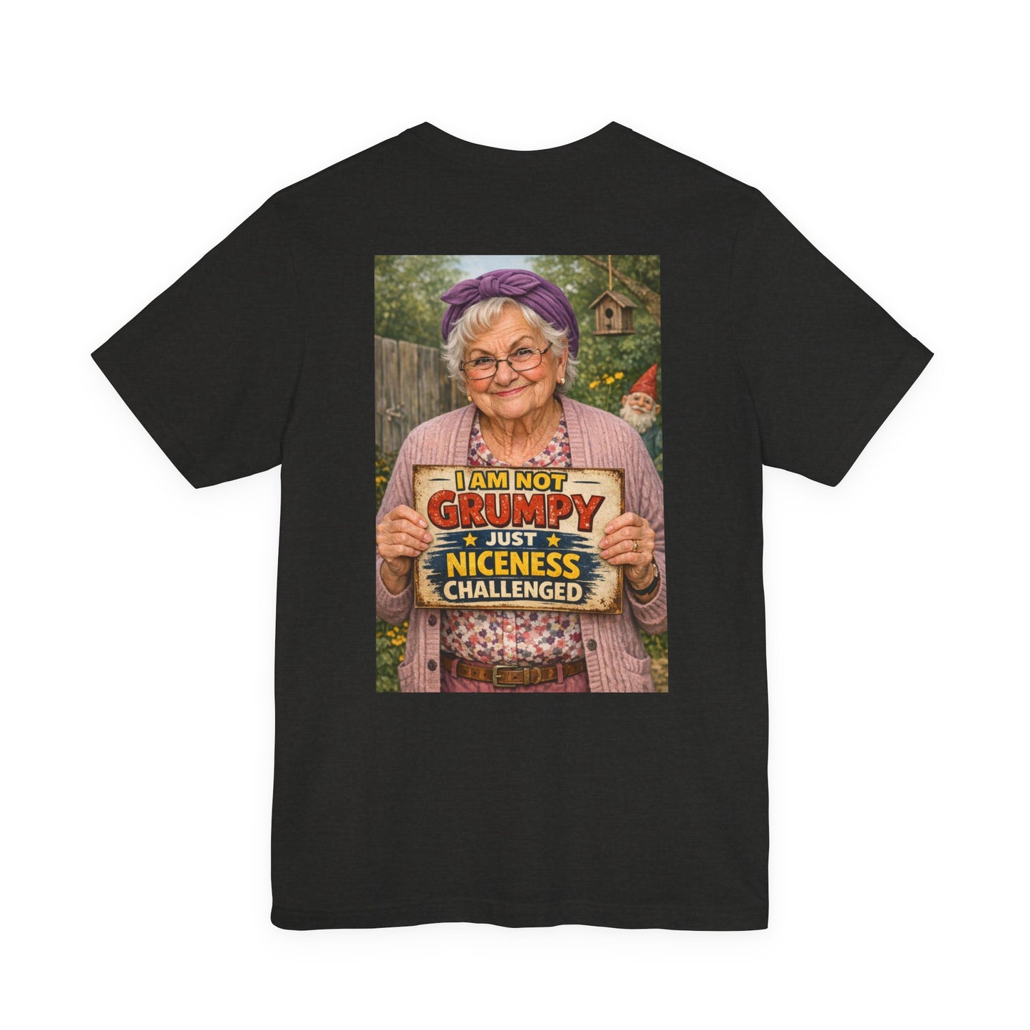 Niceness Challenged: Grumpy Old Lady In Color