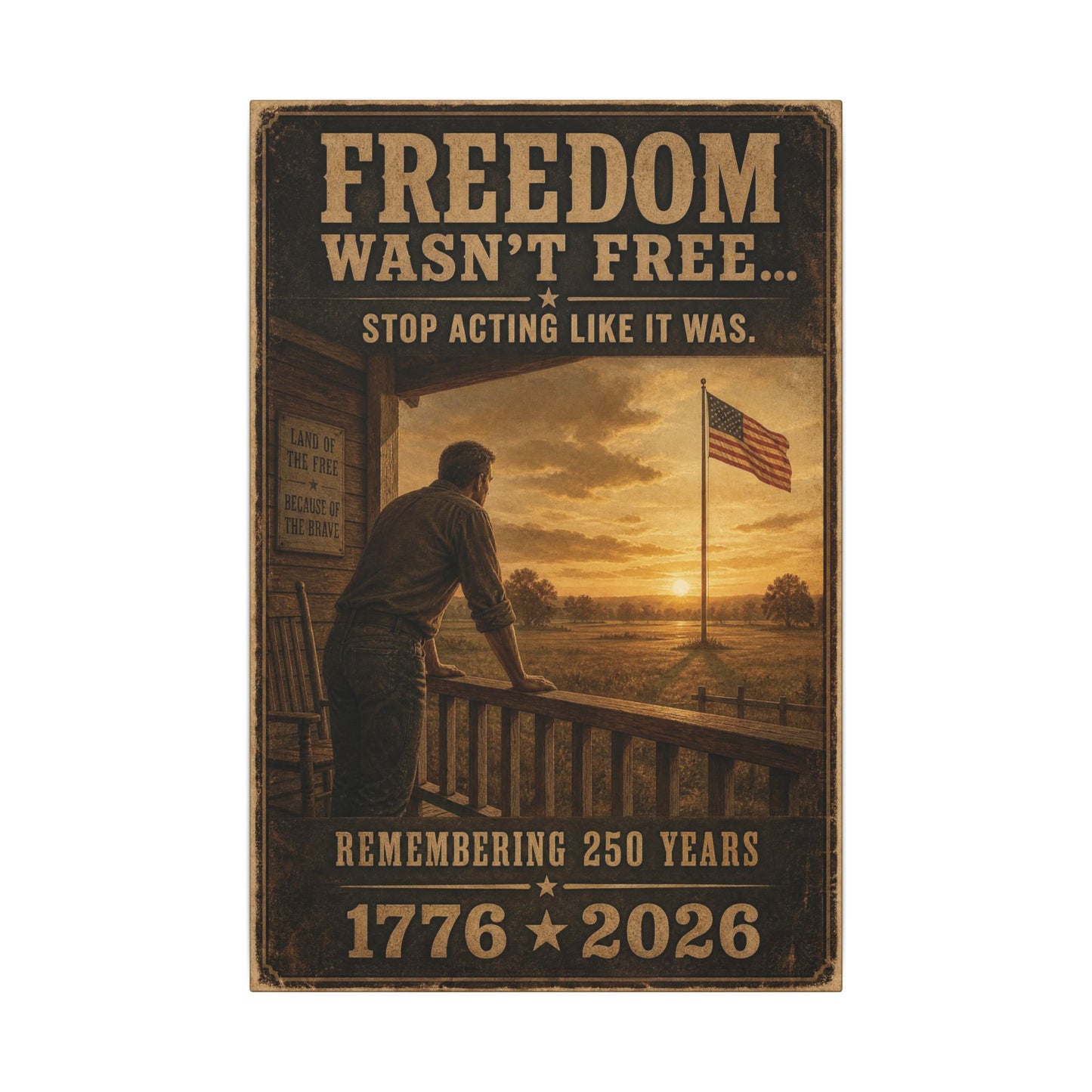 The Long Look Back (Man): Freedom Wasn't Free Collection (Back Porch Talkin')