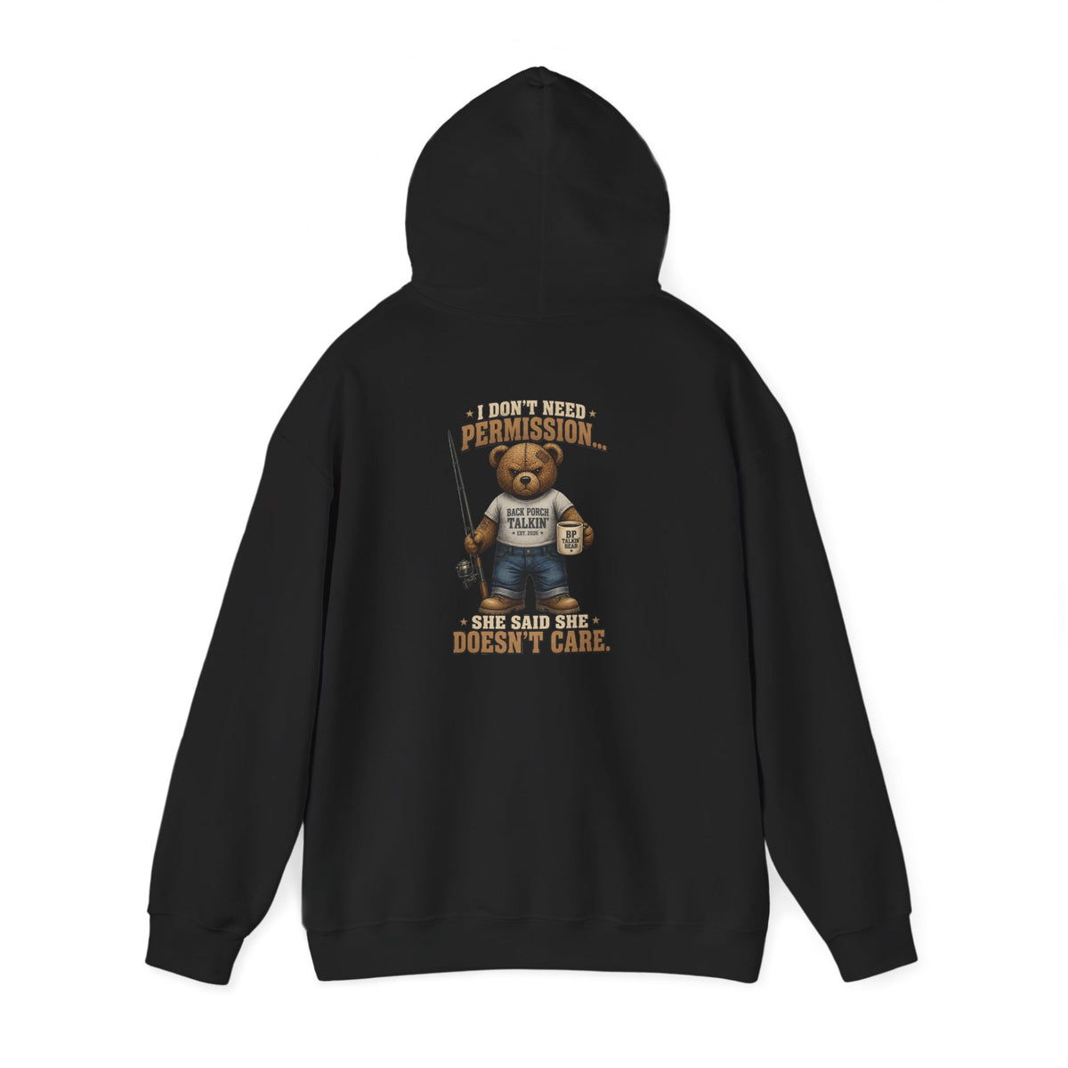 "I Don't Need Permission... Fishing Edition" - Hoodie