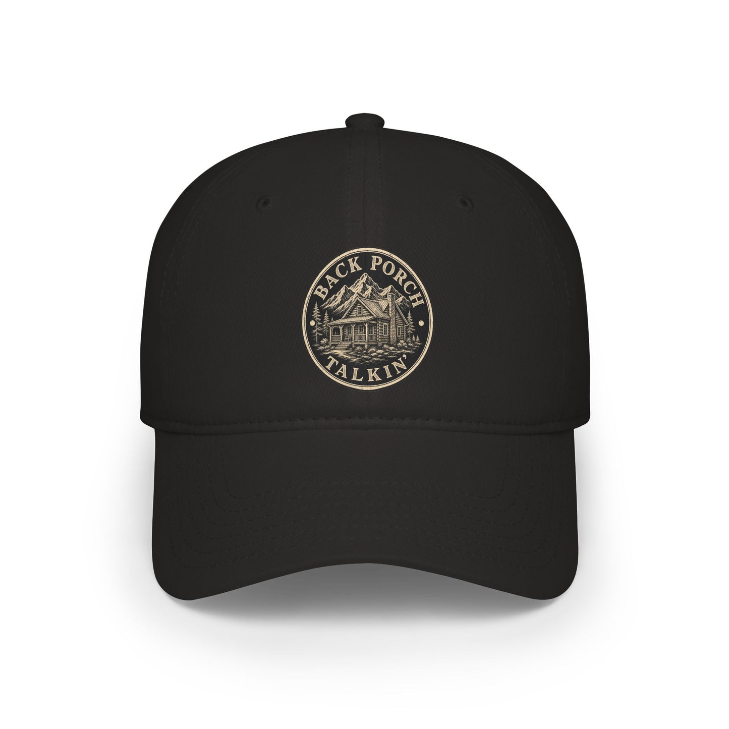 Back Porch Talkin' Vintage Patch Baseball Cap