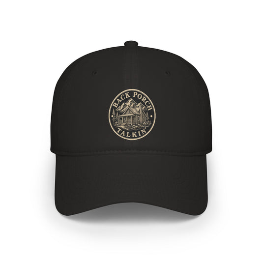 Back Porch Talkin' Vintage Patch Baseball Cap