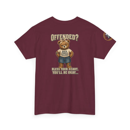 Ms BPTalkin Bear T-Shirt — "Offended? Bless Your Heart."