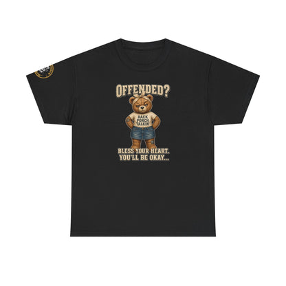 Ms BPTalkin Bear T-Shirt — "Offended? Bless Your Heart."