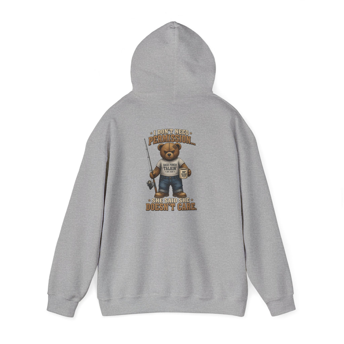 "I Don't Need Permission... Fishing Edition" - Hoodie