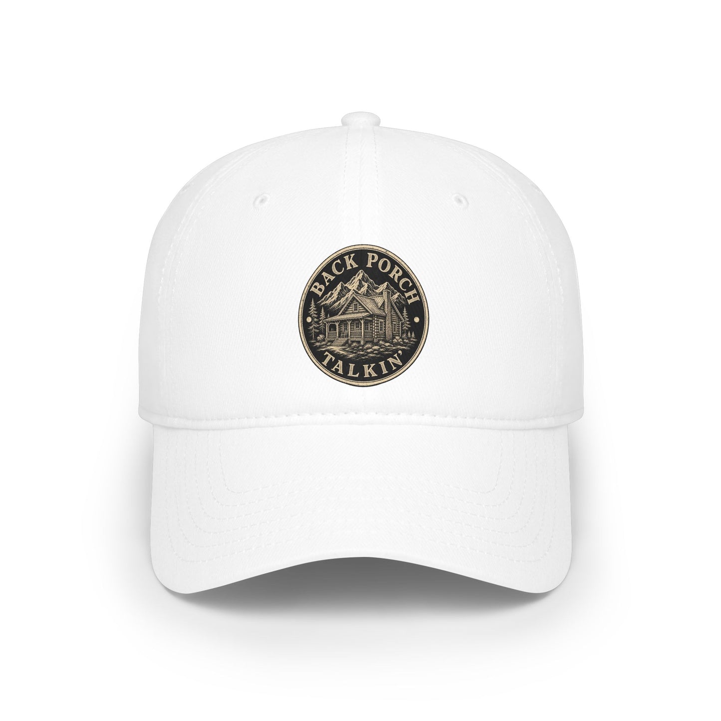 Back Porch Talkin' Vintage Patch Baseball Cap
