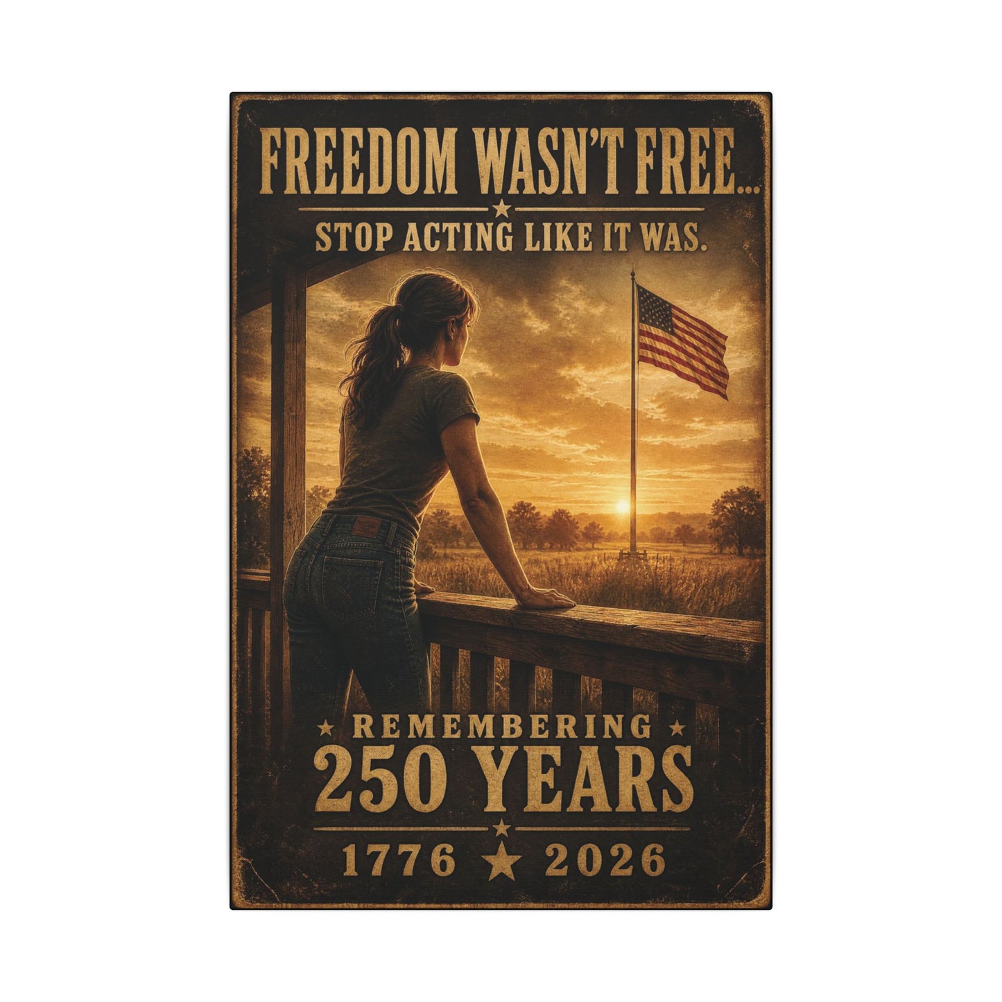 Before the Last Light Fades (Woman): Freedom Wasn't Free Collection (Back Porch Talkin')