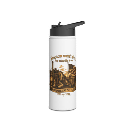 BPTalkin' : Freedom Wasn’t Free (Cat & Hound) | Tumbler (12oz, 20oz & 32oz)