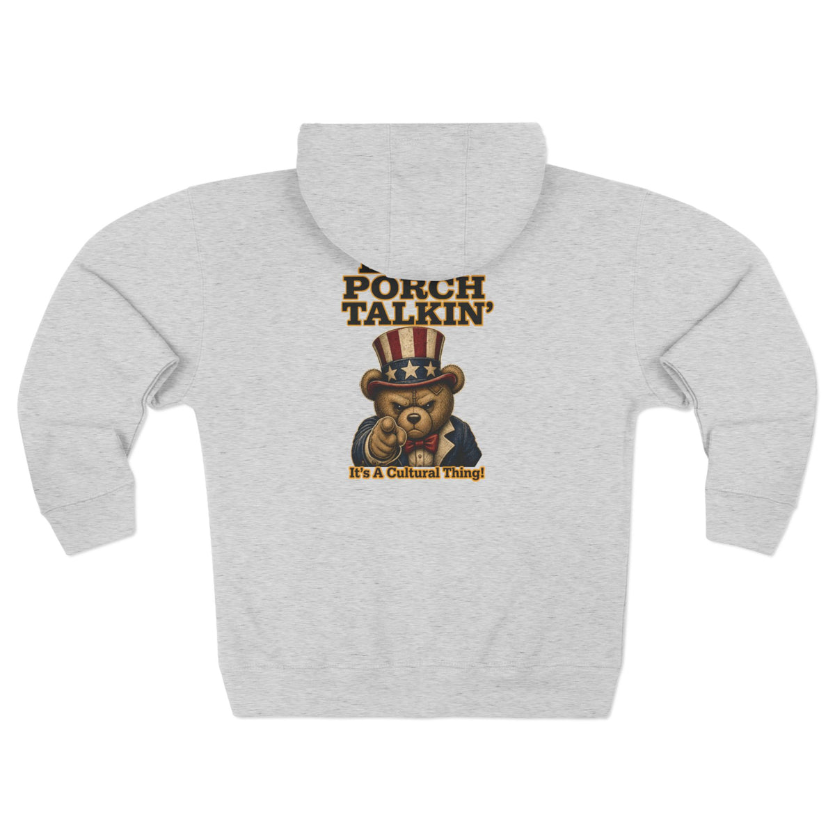 Back Porch Talkin' - Classic Zip Hoodie Male