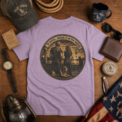 “Sarcasm is Our Love Language” (Back Porch Talkin’ Series)