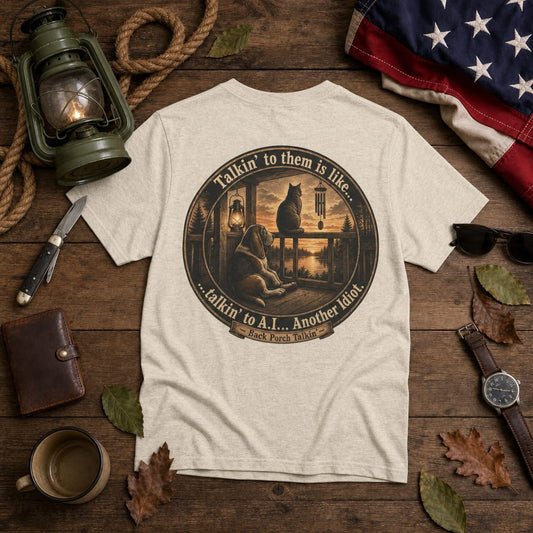 Talkin' to A.I. : Back Porch Talkin' | Tee