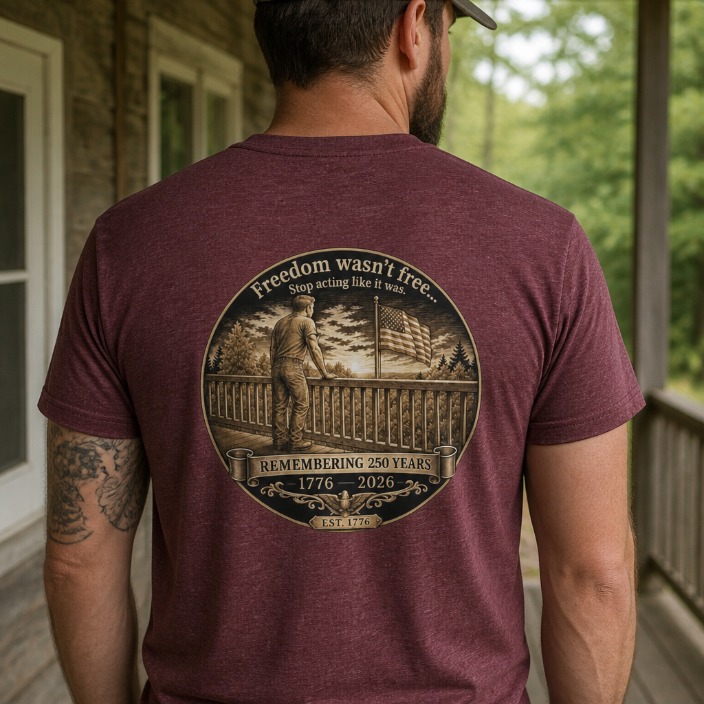 BPTalkin' : Freedom Wasn’t Free (Man) | Tee