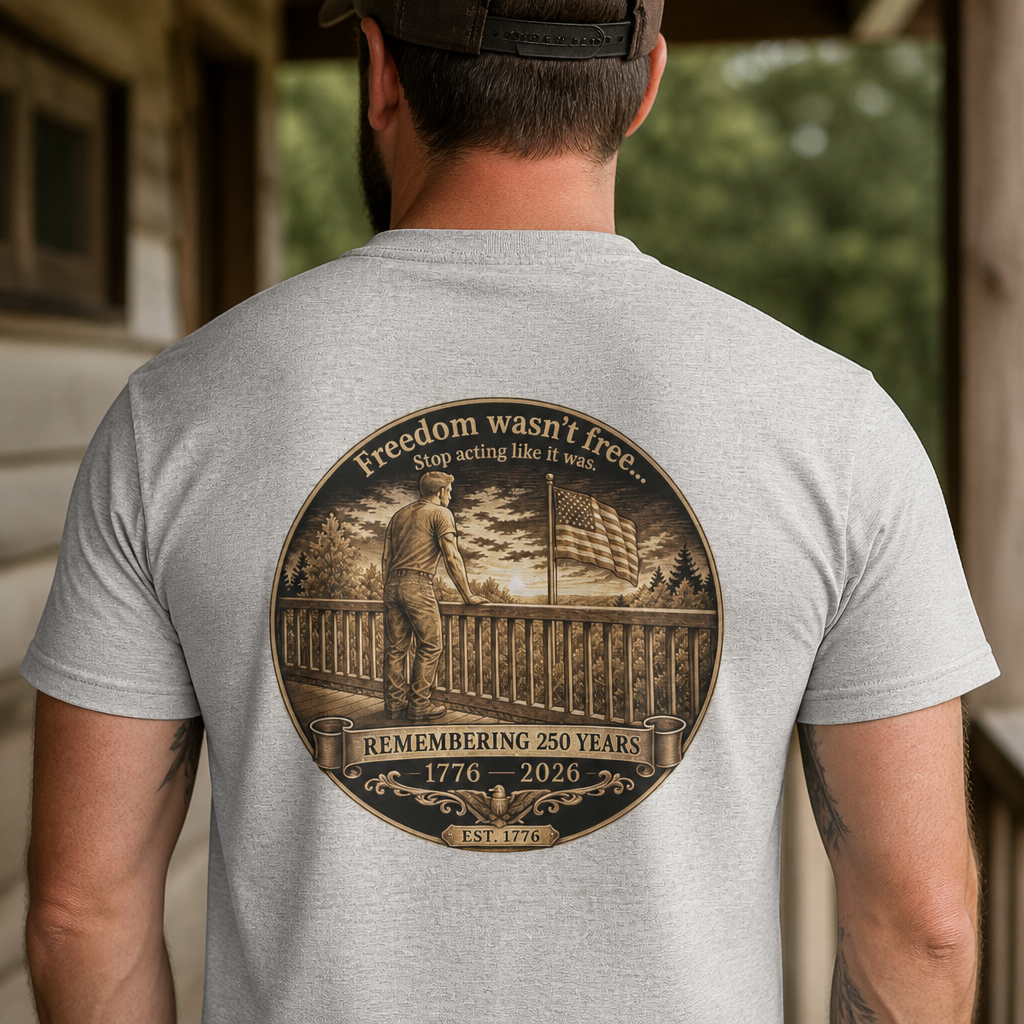 BPTalkin' : Freedom Wasn’t Free (Man) | Tee