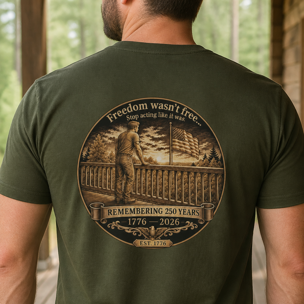 BPTalkin' : Freedom Wasn’t Free (Man) | Tee