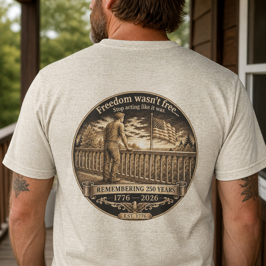 BPTalkin' : Freedom Wasn’t Free (Man) | Tee