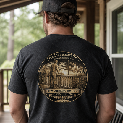 BPTalkin' : Freedom Wasn’t Free (Man) | Tee