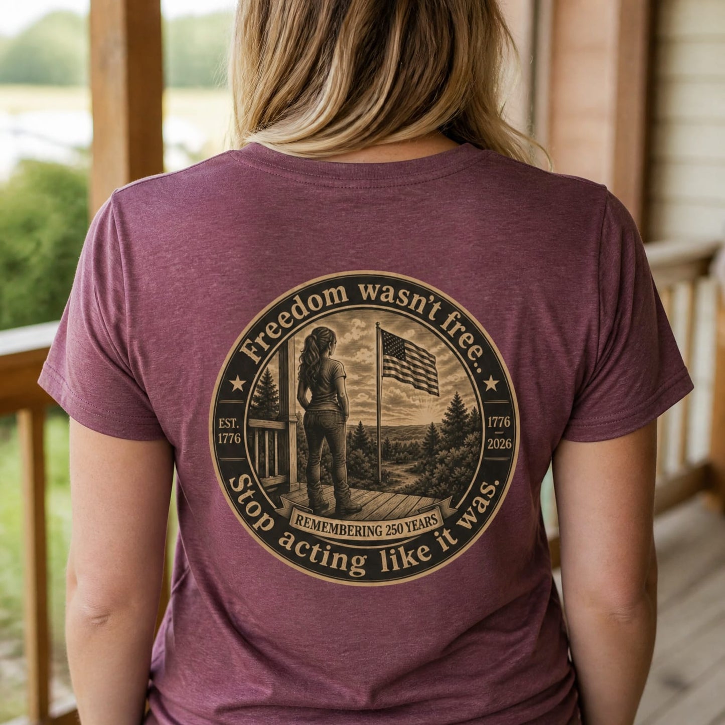 BPTalkin' : Freedom Wasn’t Free (Woman) | Tee