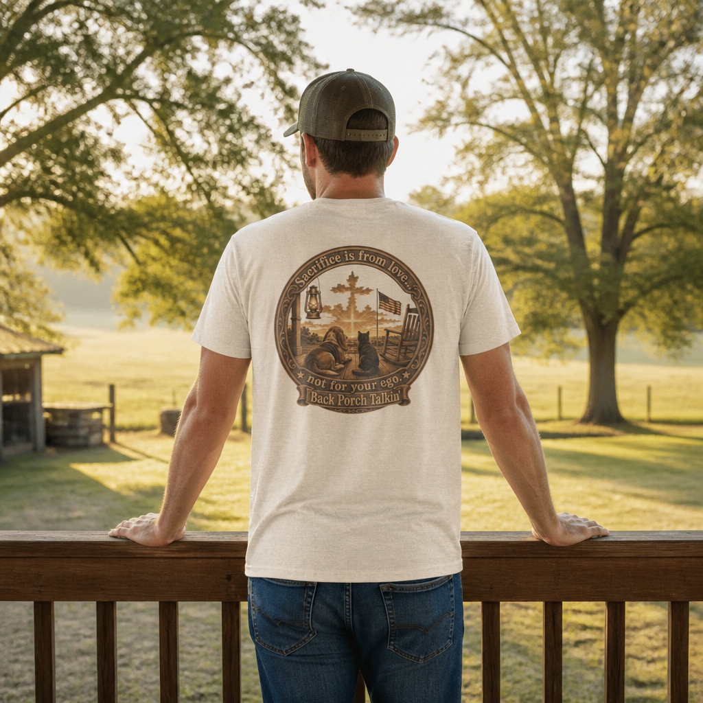 Sacrifice is from love: (Back Porch Talkin’ Series)
