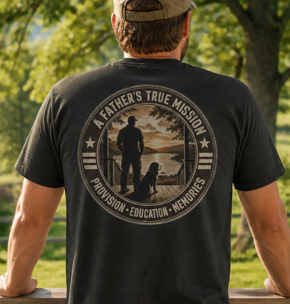 A Father's True Mission : Father's Day | Tee