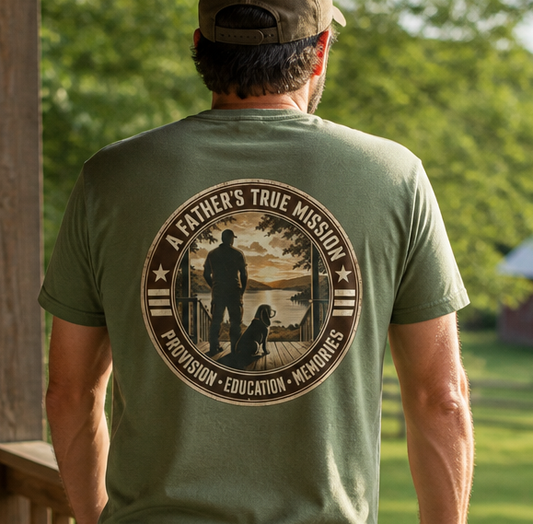 A Father's True Mission : Father's Day | Tee