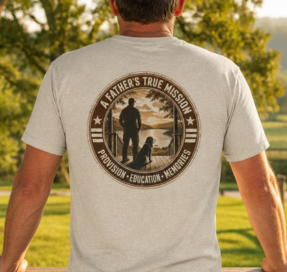 A Father's True Mission : Father's Day | Tee
