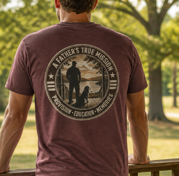 A Father's True Mission : Father's Day | Tee