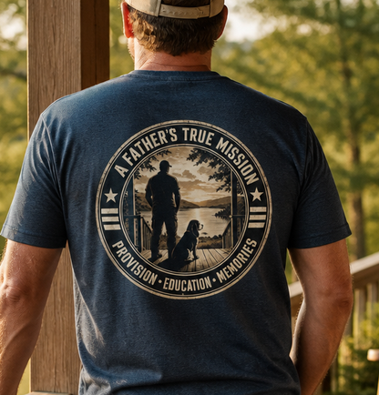 A Father's True Mission : Father's Day | Tee