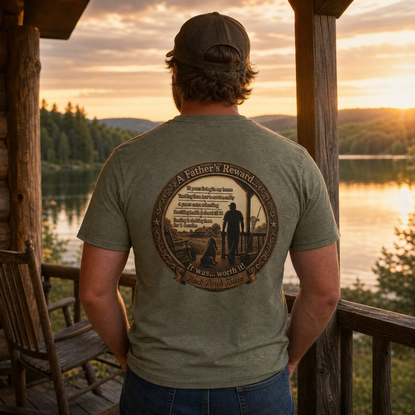 A Father's Reward : Father's Day | Tee