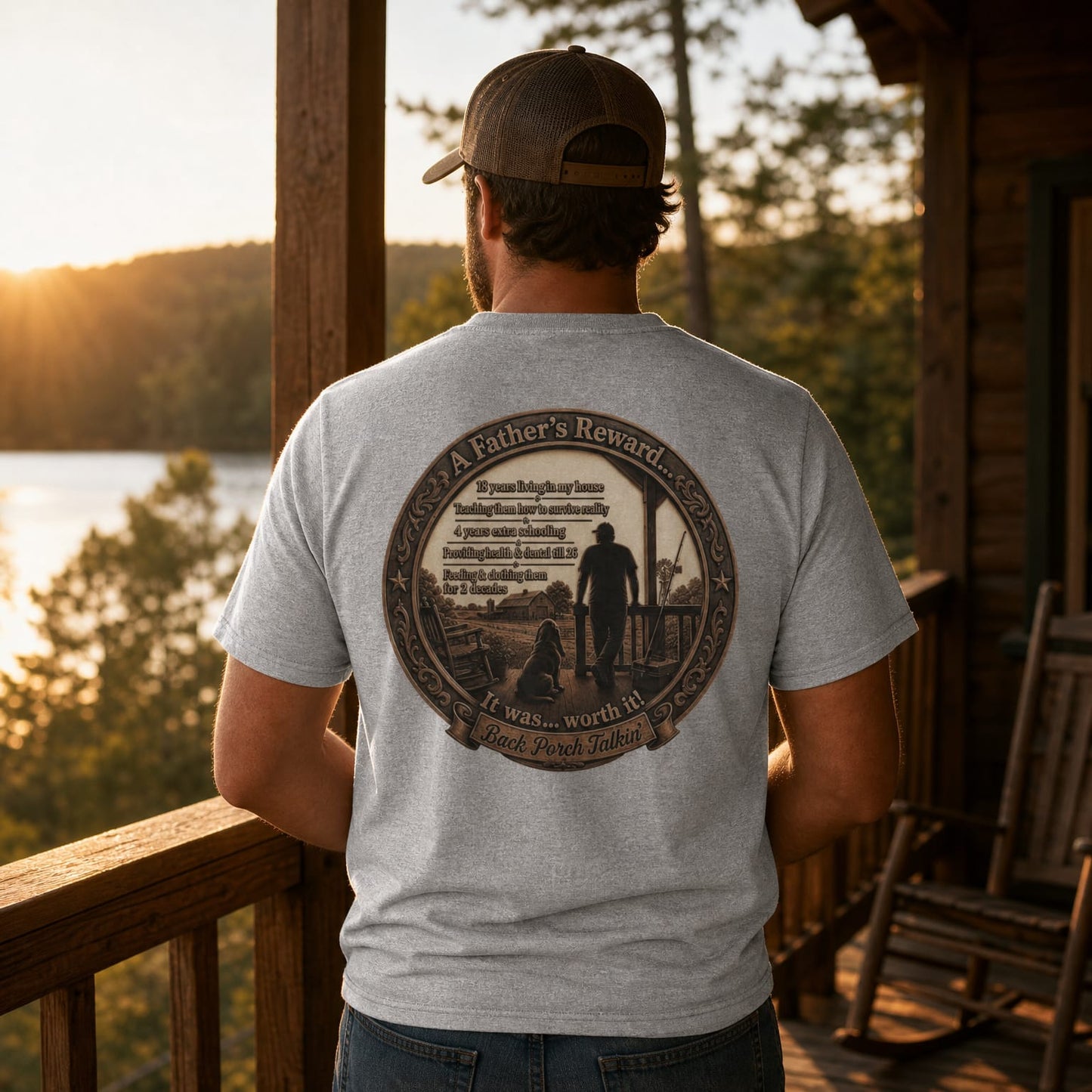 A Father's Reward : Father's Day | Tee