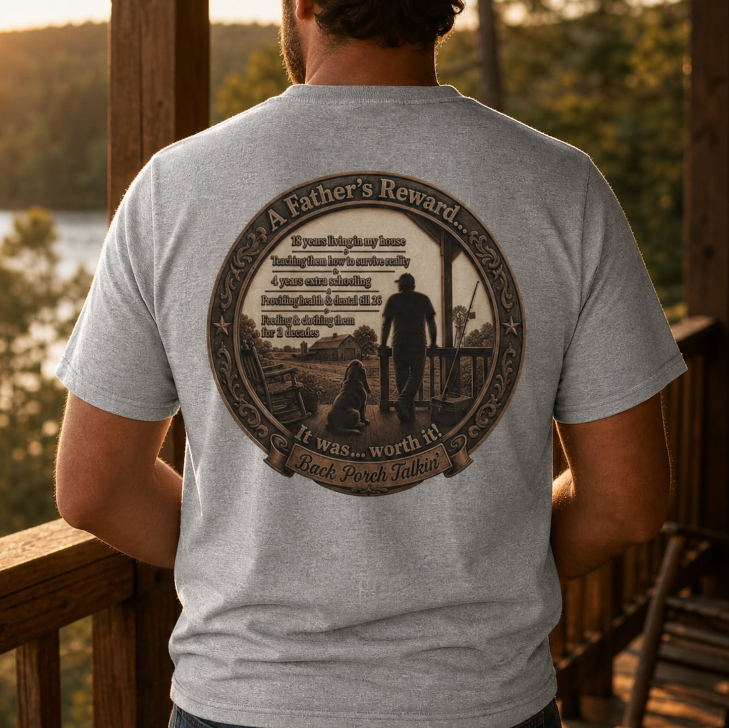 A Father's Reward : Father's Day | Tee