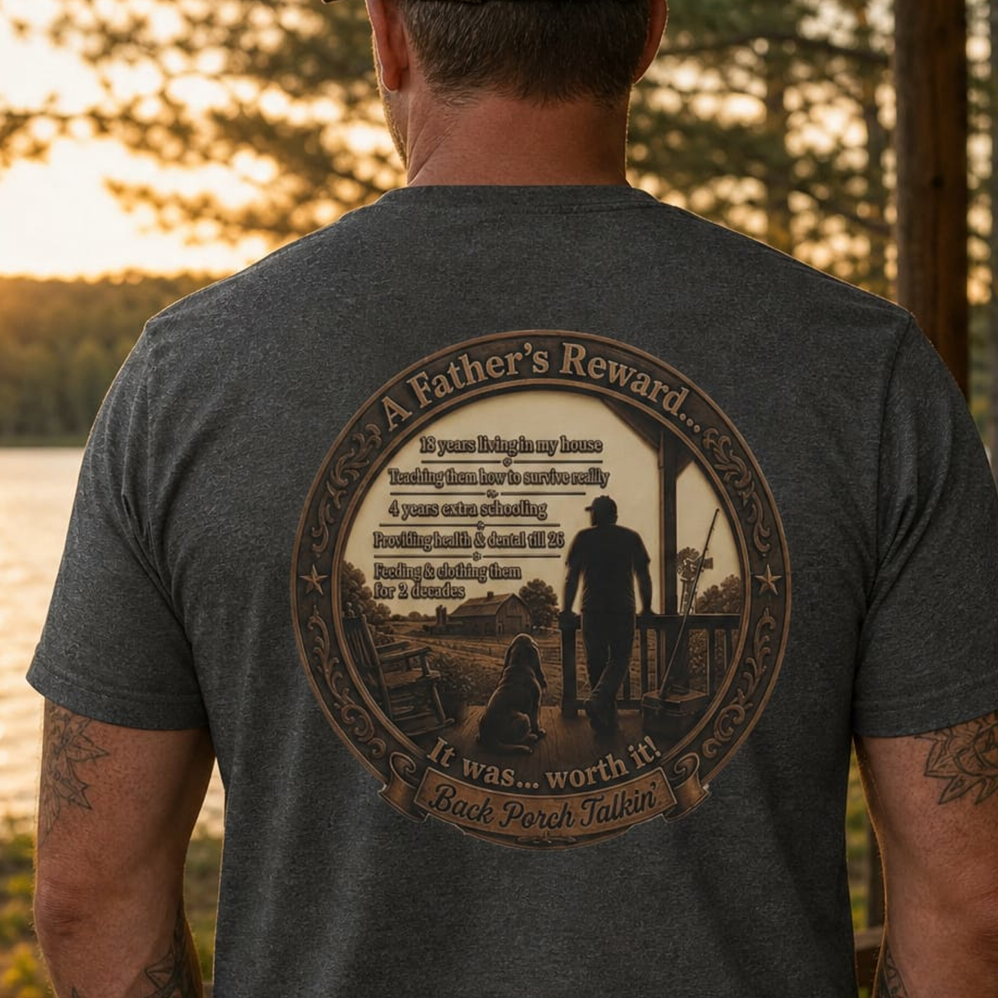 A Father's Reward : Father's Day | Tee