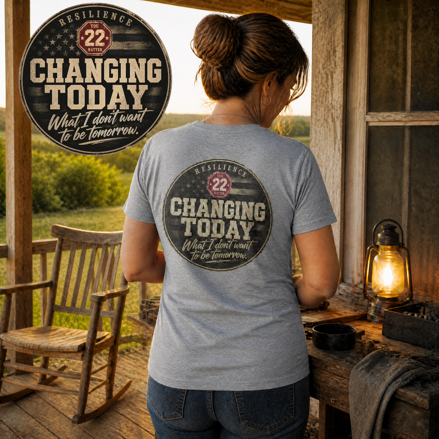 Changing Today What I Don't Want To Be Tomorrow. : Womens