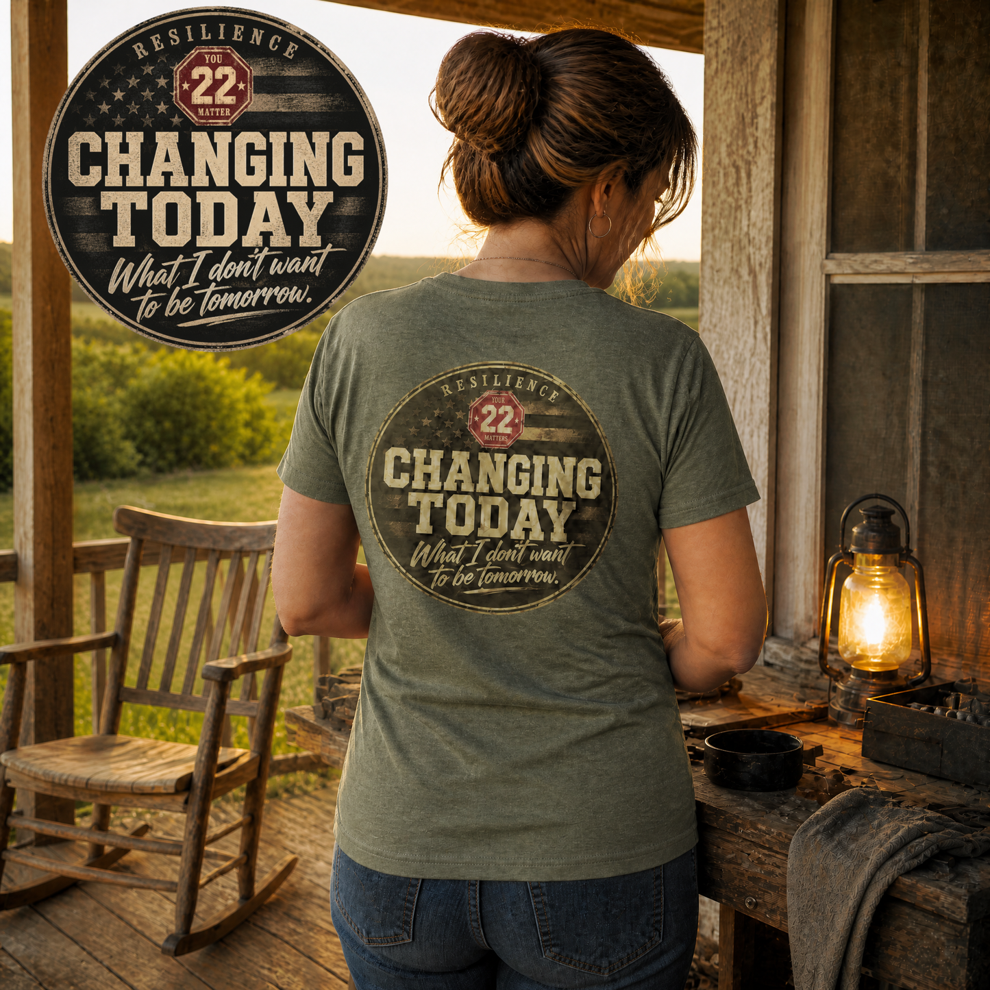 Changing Today What I Don't Want To Be Tomorrow. : Womens