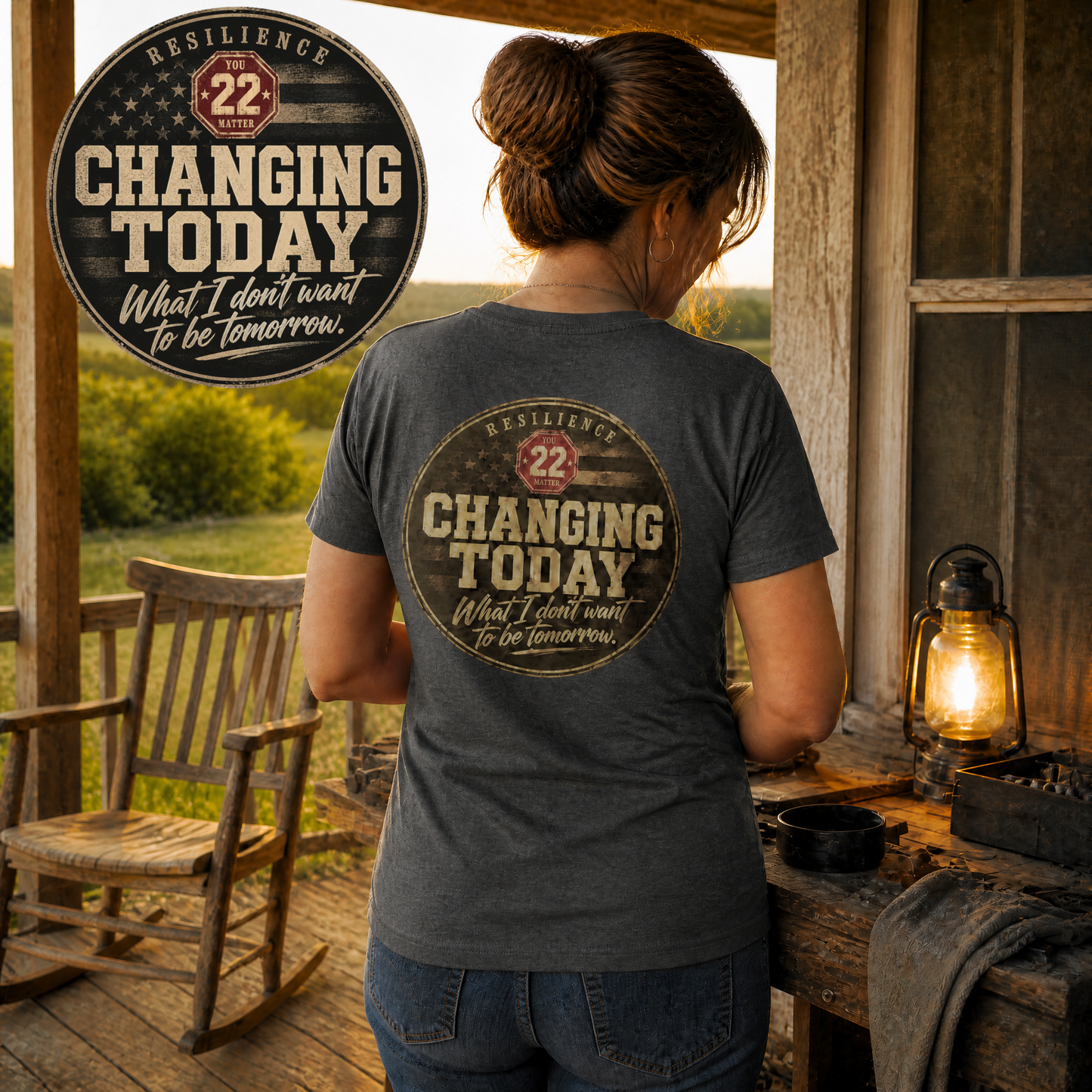 Changing Today What I Don't Want To Be Tomorrow. : Womens