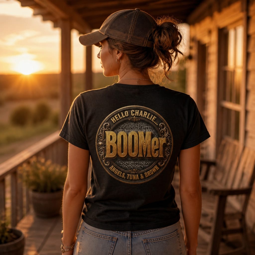 BOOMer: "Hello Charlie" 1st Edition Challenge Tee (RARE)