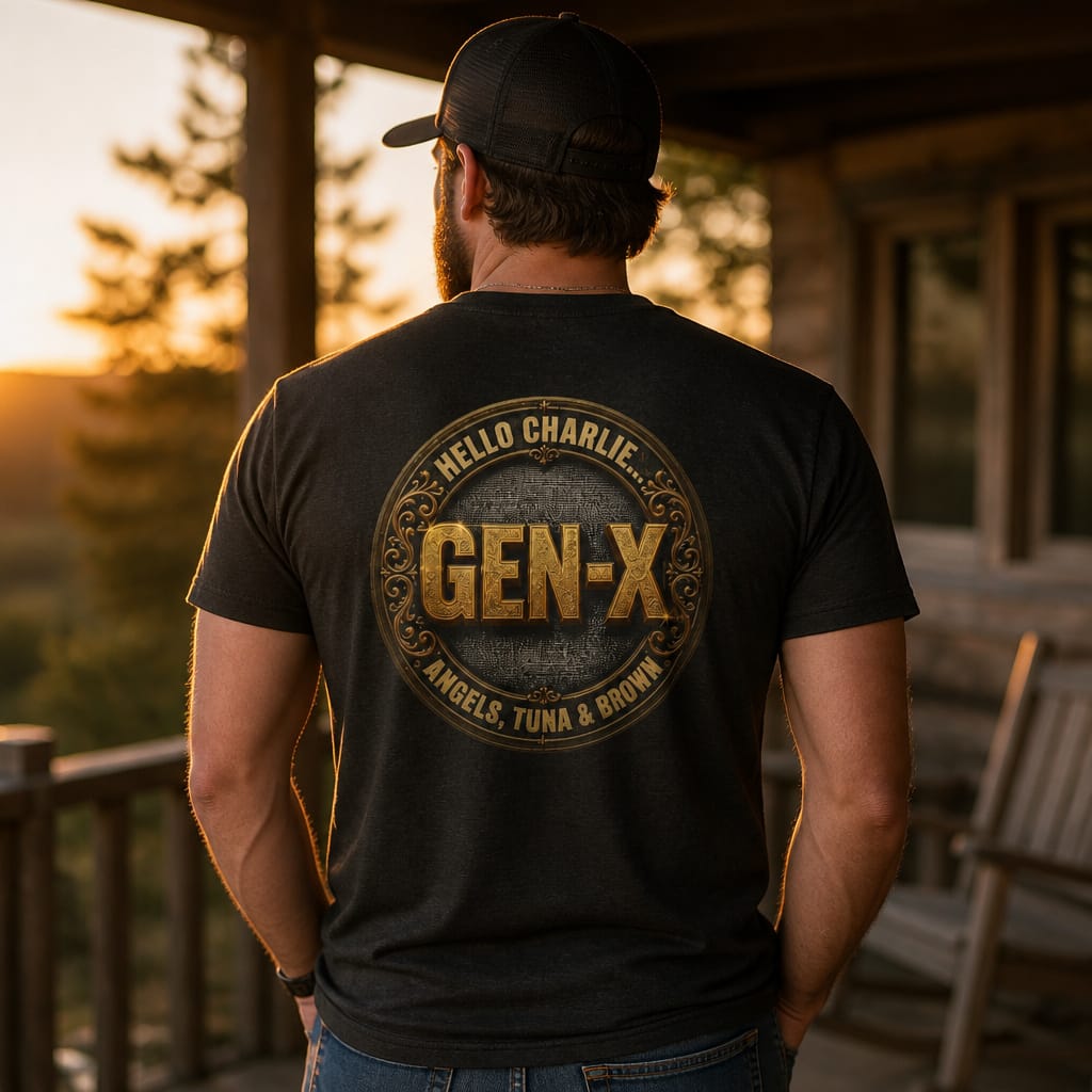 GEN-X : "Hello Charlie" First Edition Challenge Tee (RARE)
