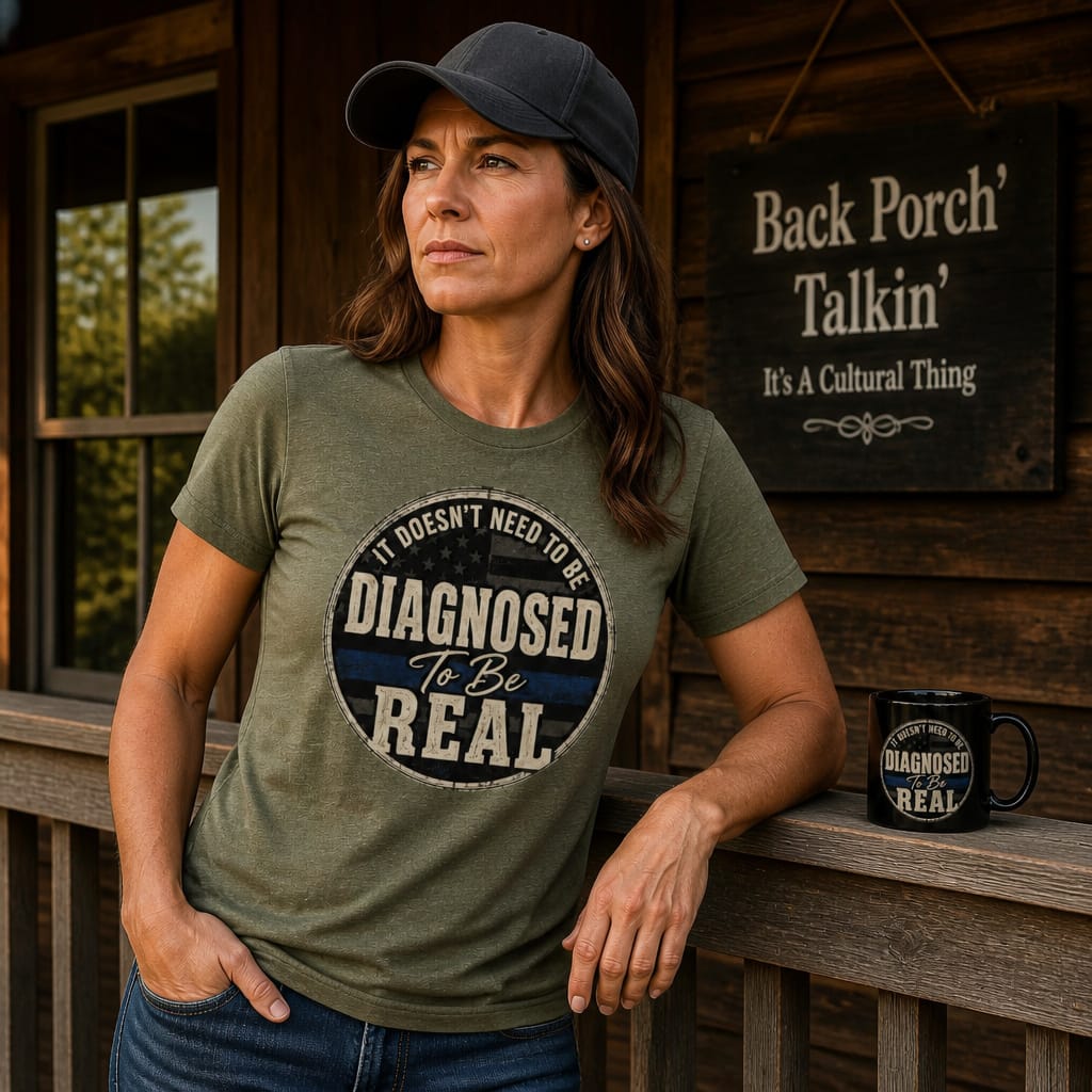 It Doesn't Need To Be Diagnosed, To Be Real - Awereness Tee