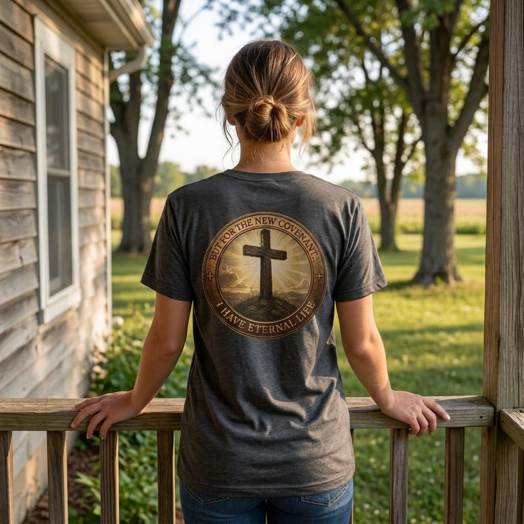 But For the New Covenant I Have Eternal Life - Faith Tee