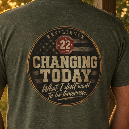 Stop 22: You Matter – Emblem Tee (Men)