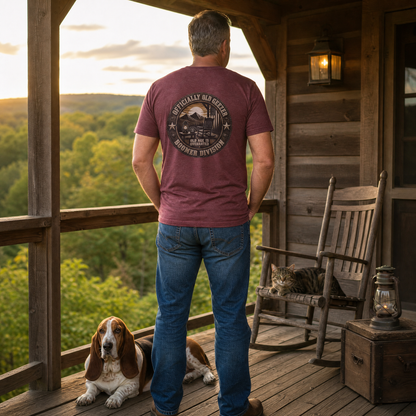 Officially Old Geezer Tee — 'Old Age Is Overrated' T-Shirt (BOOMer Division)