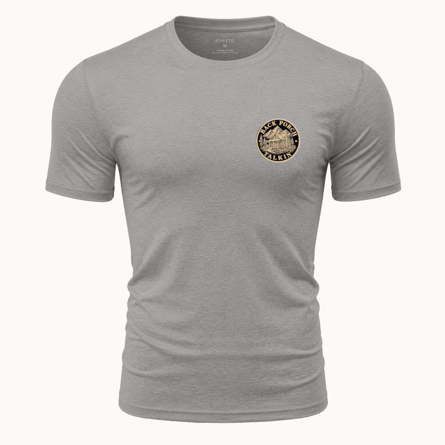 Sorry Not Sorry Faith Emblem Tee | Heavyweight Back Print Graphic