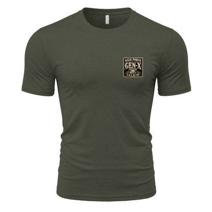 The Gen Before Bubble Wrap and Time Outs : Gen-X T-shirt
