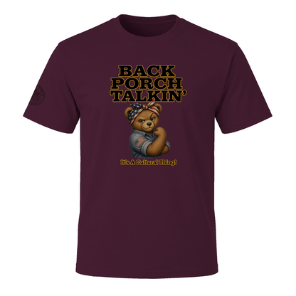 Sassy Bear Talkin' Tee - Back Porch Talkin'
