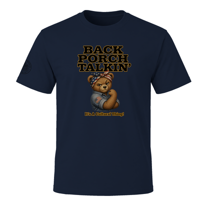 Sassy Bear Talkin' Tee - Back Porch Talkin'