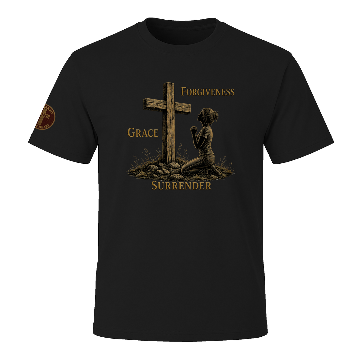Grace, Forgiveness, Surrender Tee - Back Porch Talkin'